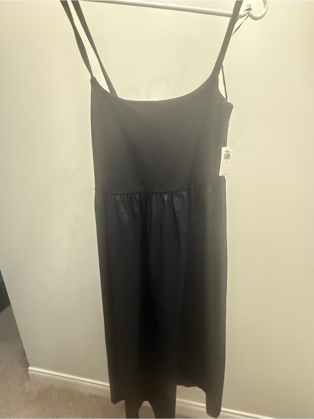 Old Navy Black Spaghetti-Strap Midi Dress